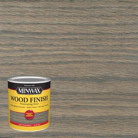 MINWAX Wood Finish Semi-Transparent Slate Oil-Based Penetrating Wood Stain 1 qt 701064444